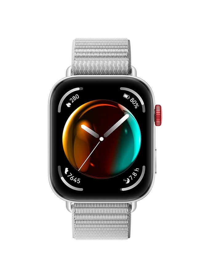 Watch Fit 3 Smartwatch, 1.82 Inch Amoled Display, Comfortable And Stylish Design, Scientific Workout Coach, Upgraded Health Management, Compatible With iOS Android Grey