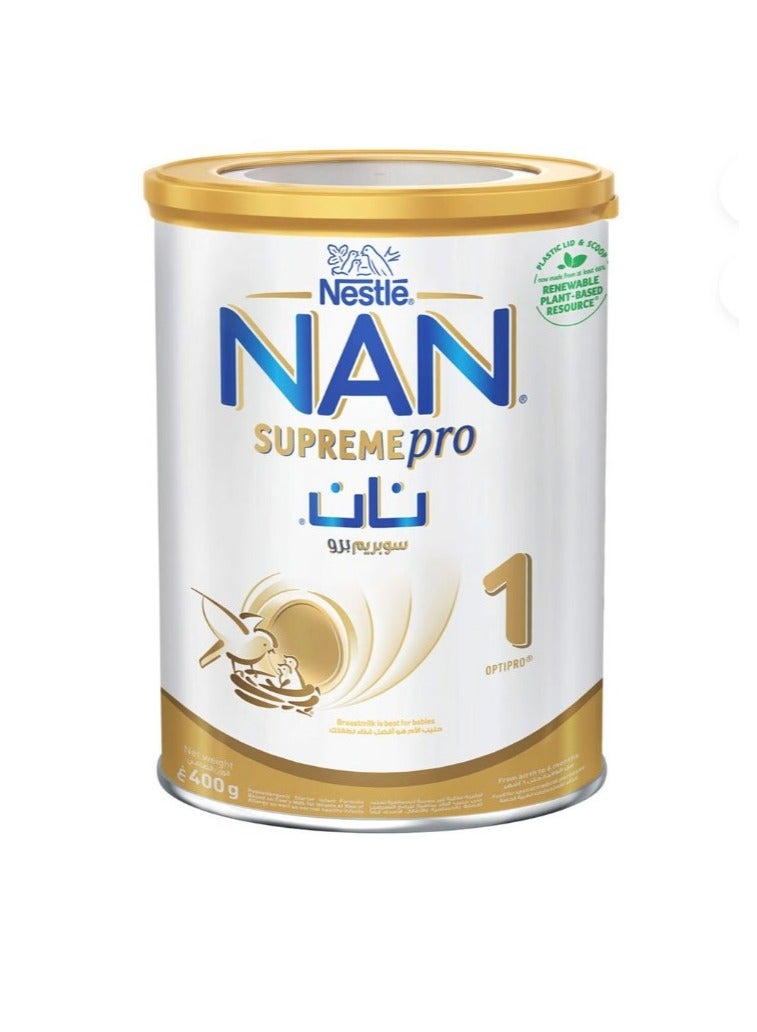 Nestle NAN Supreme Pro 1 Infant Formula: 400g