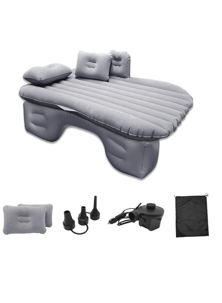 Air mattress for car Unique design inflatable air mattress for car with back seat pump for traveling by car, car camping for medium and large car Universal SUV air sofa with two airbags