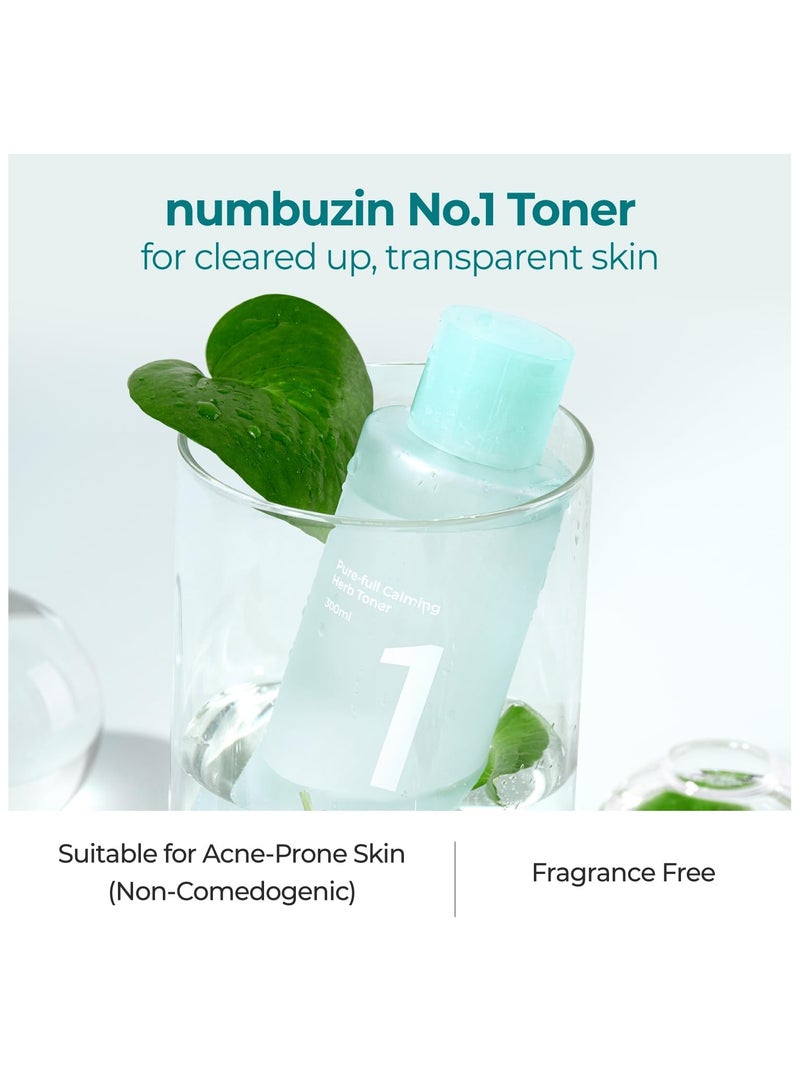 numbuzin No.1 Pure-full Calming Herb Toner (300ml)