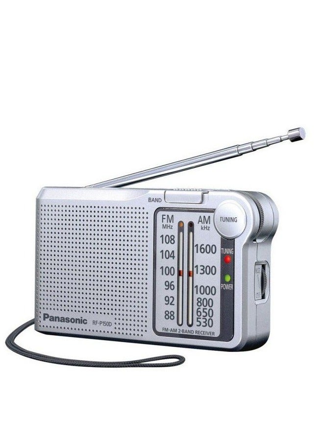RF-P150D FM/AM Pocket Radio RF-P150D Silver