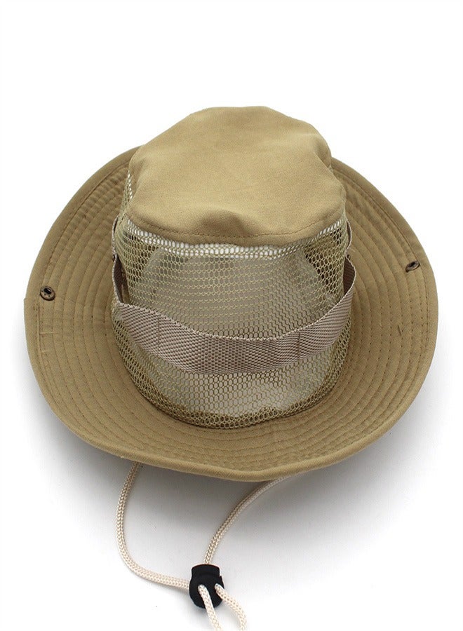 tOutdoor Camping Camo Sunscreen Hat