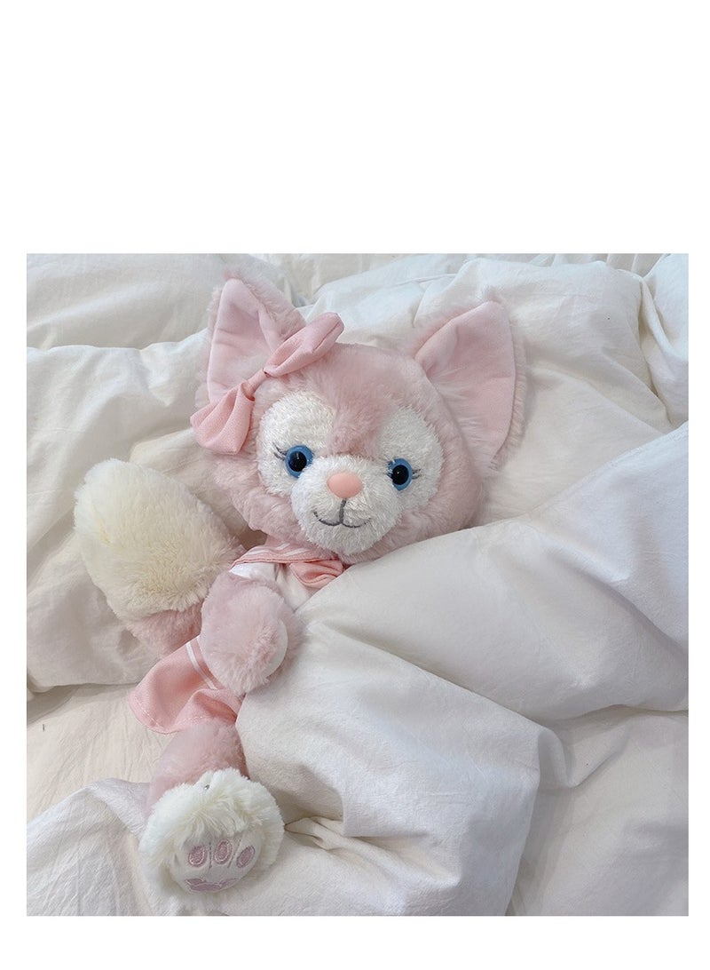 Anime Linabell Bear Toy  Fox Toy Kawaii Gna Belle Plush Toys Cartoon Doll Duffy Pillow Room Decoration Children Gift