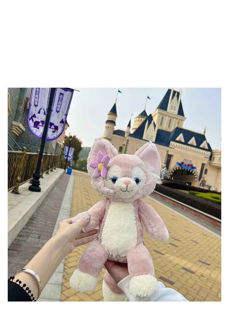 Anime Linabell Bear Toy Fox Toy Kawaii Gna Belle Plush Toys Cartoon Doll Duffy Pillow Room Decoration Children Gift