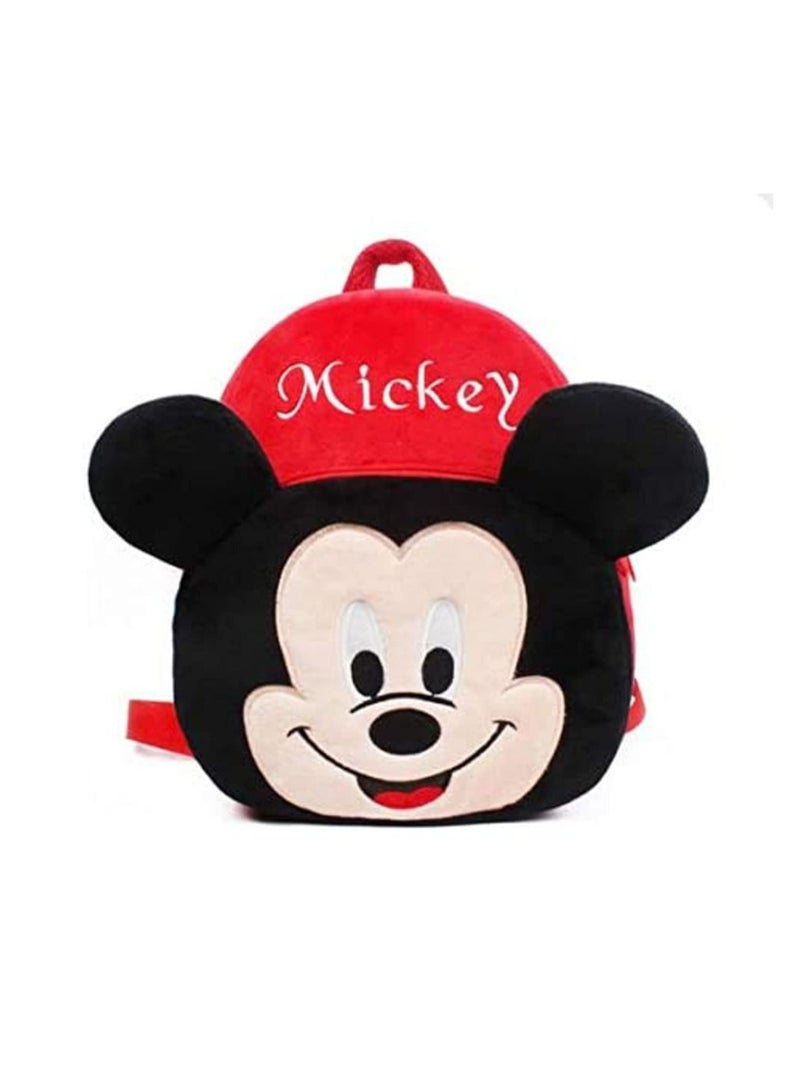 Plush Backpack Cartoon Mouse Kindergarten Children Schoolbag Kids Backpack Plush Toys Gift