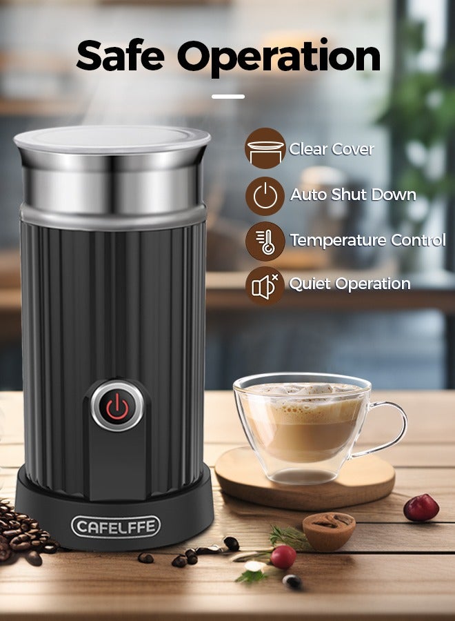 Electric Milk Frother 4 In 1 Coffee And Milk Steamer Hot Cold Milk Frothing For Latte And Cappuccino