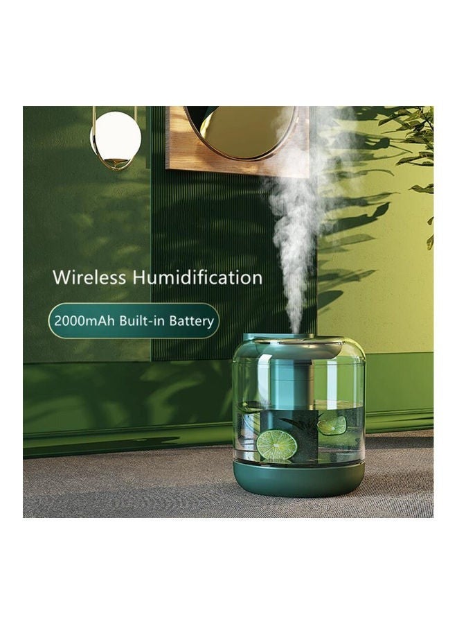 Portable Rechargeable Air Wireless Aroma Essential Oil Diffuser Green