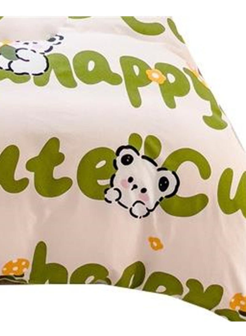 4pcs bedding set 2 pillowcases 1 quilt cover 1 bed sheet four-piece set with creative and fashionable styling