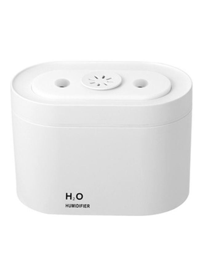 Smart Aroma Diffuser Heating Double Spray Humidifier White