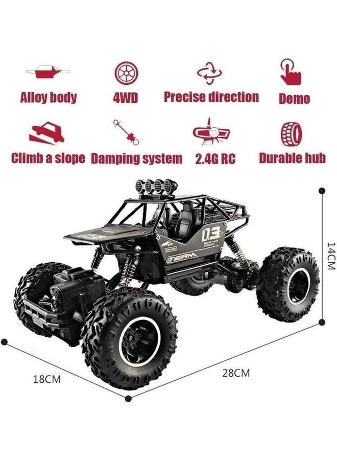Remote Control Off-Road Vehicle Rechargeable Toy Car 27 x 18 x 14cm