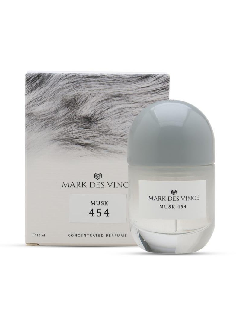 Mark Des Vince Concentrated Perfume Musk 454 15ML