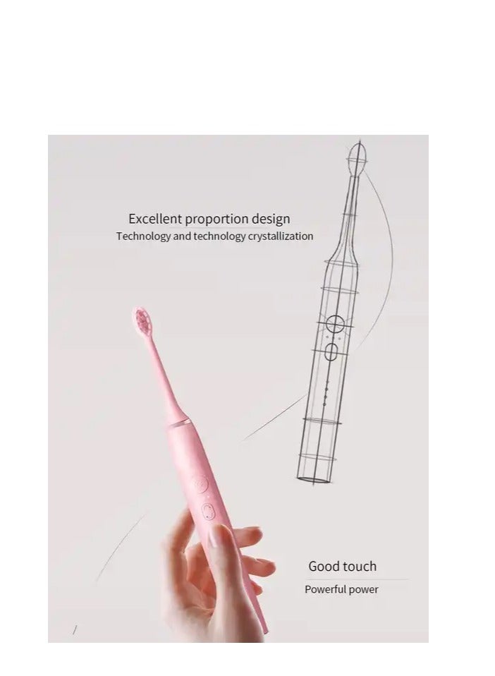 Rechargeable Adult Smart Sonic Electric Toothbrush