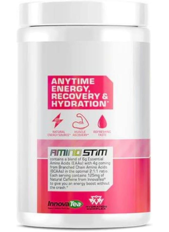 USN Amino Stim Essential Amino Energy, Pink Lemonade Flavor, 285g