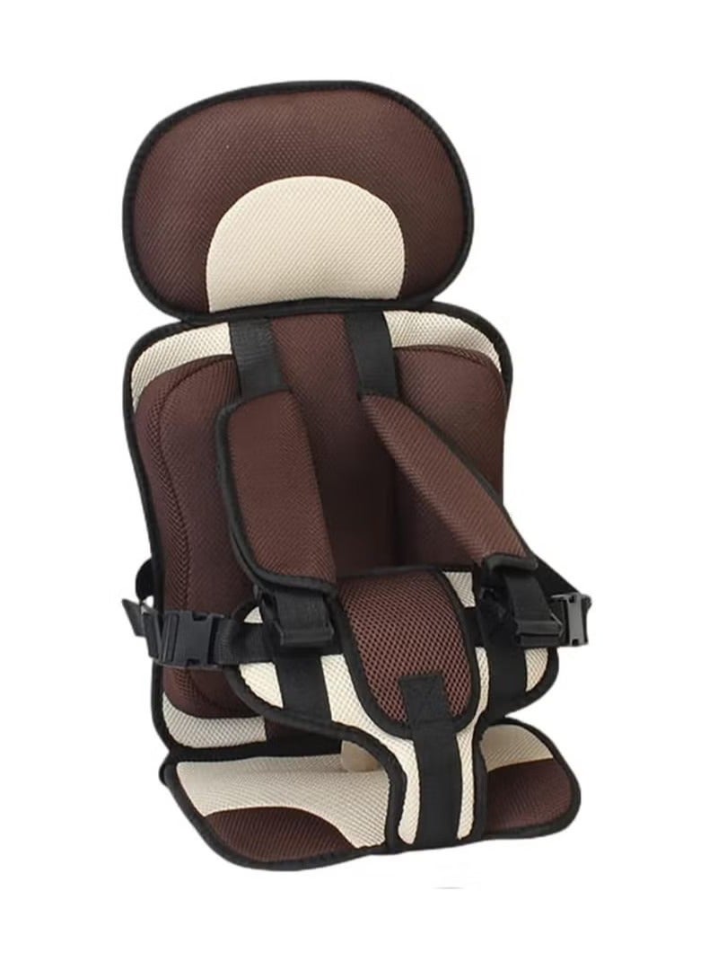 Child Safety Seat Simple Car Portable Seat Belt, Foldable Car Seat Booster Seat for Car Protection
