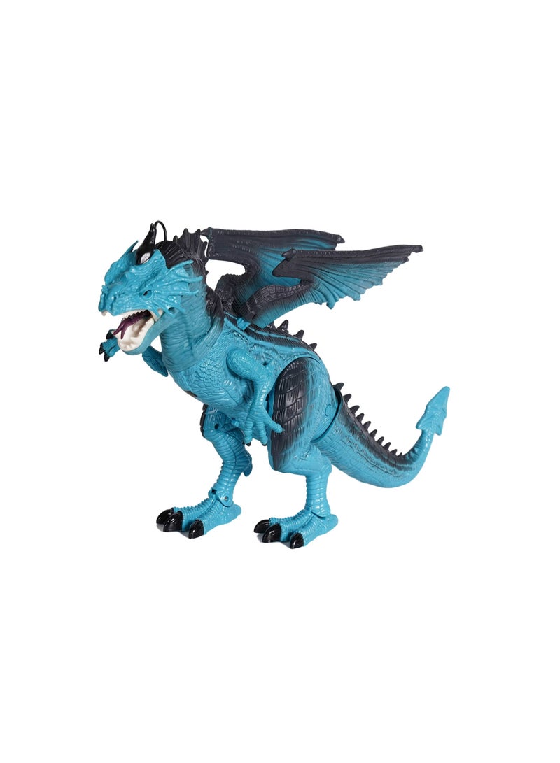 Walking Dinosaur with Remote Control blue