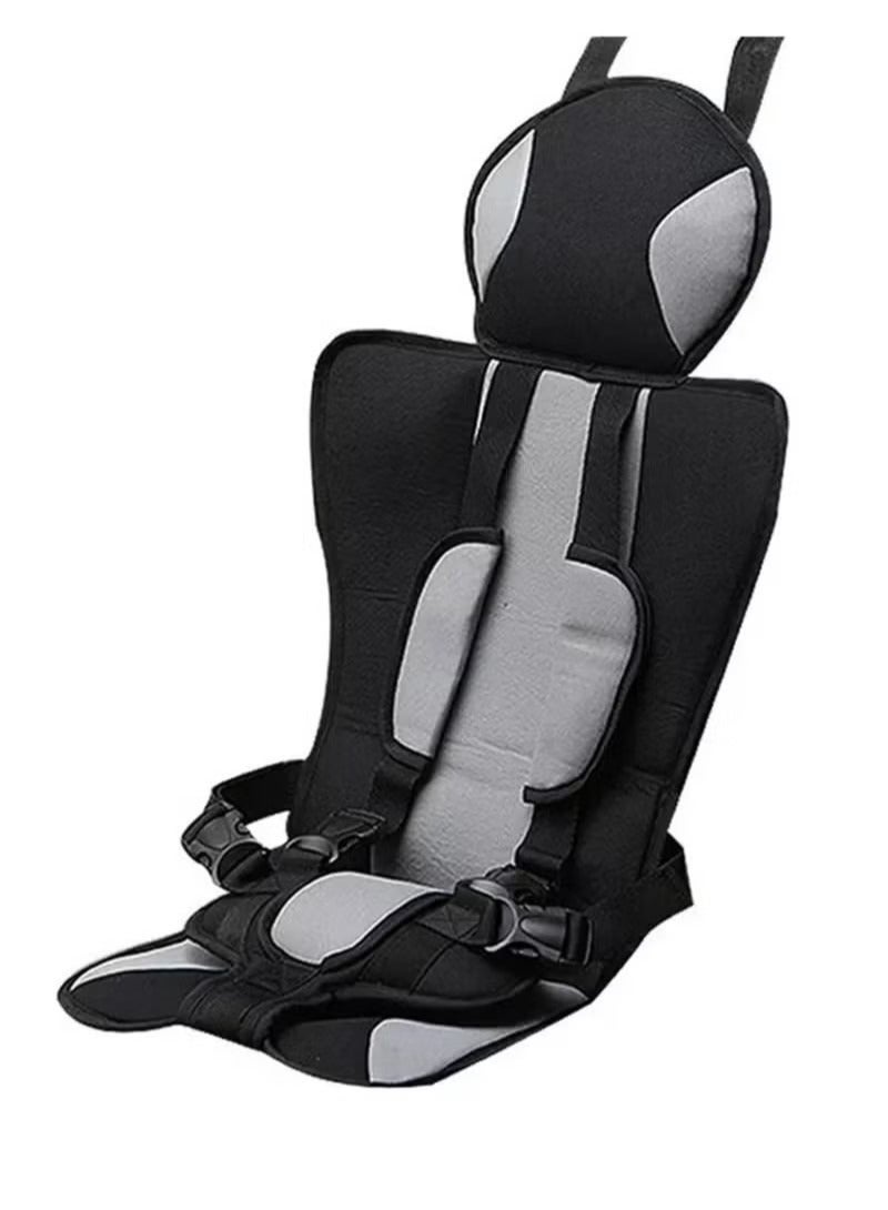 Gray Folding Baby Car Safety Seat 0-6 Years