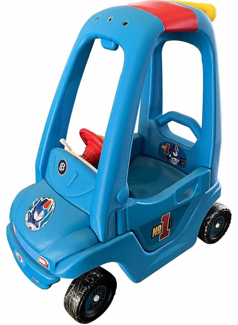 Baby Coupe Ride On Car - Blue