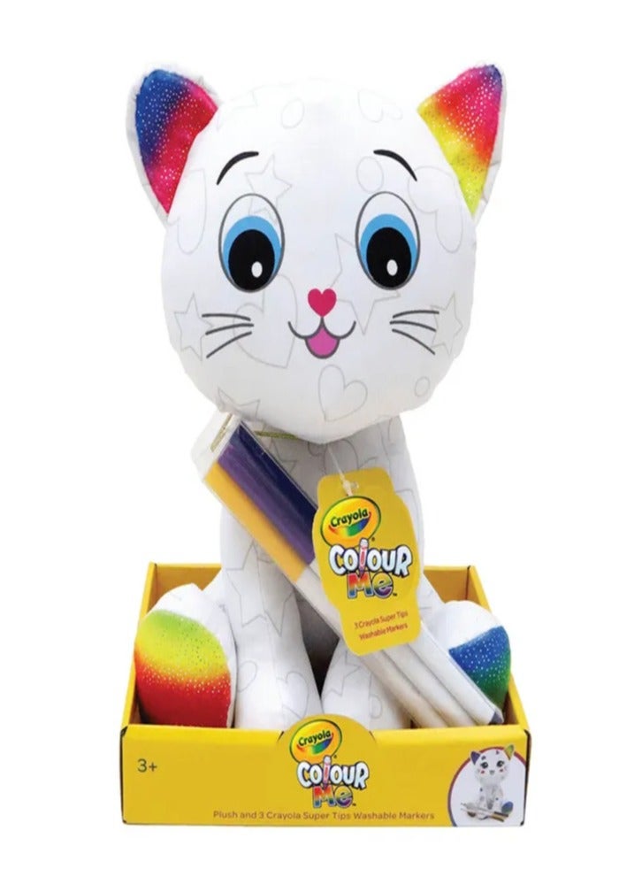 Crayola Colour Me Plush - Cat