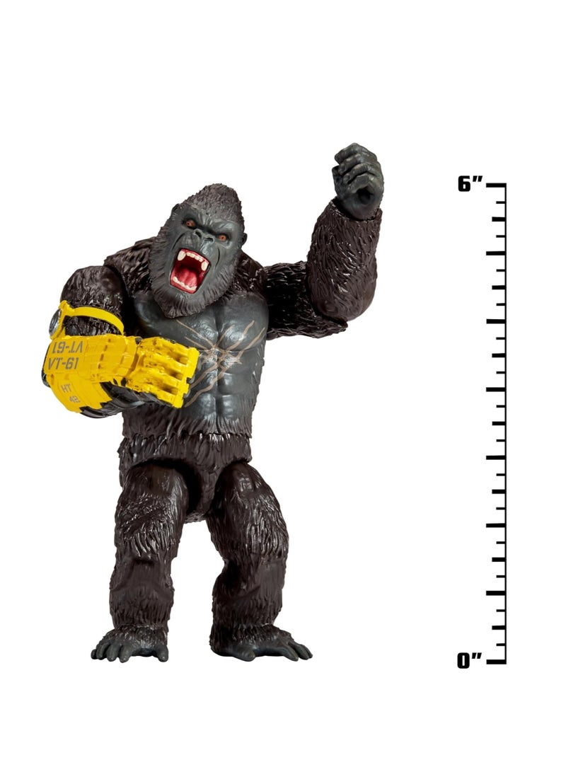 Godzilla x Kong The New Empire: Kong With Beast Glove 6inch