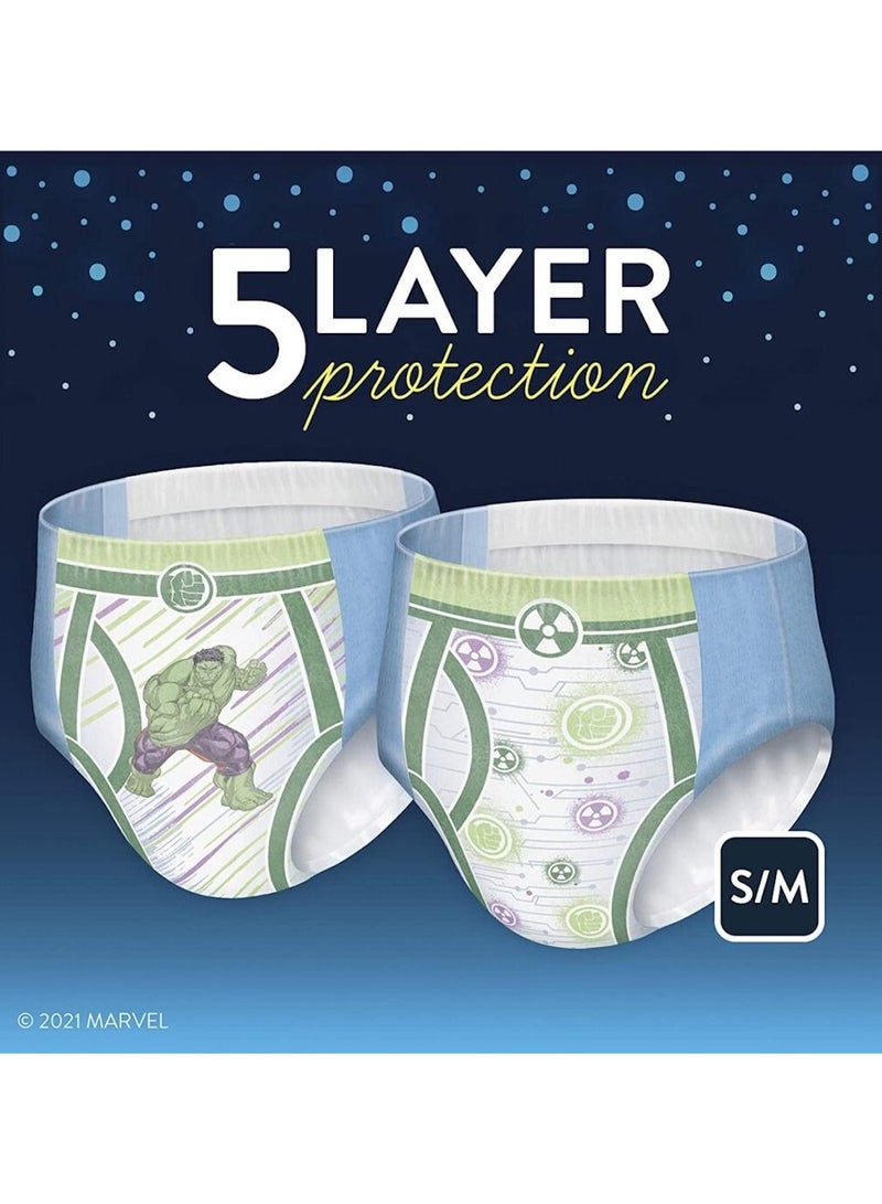 Nighttime Bedwetting Underwear Boys' L (68-95 lb.) 34 Count