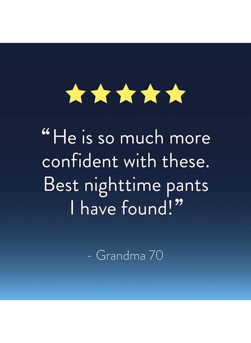 Nighttime Bedwetting Underwear Boys' L (68-95 lb.) 34 Count