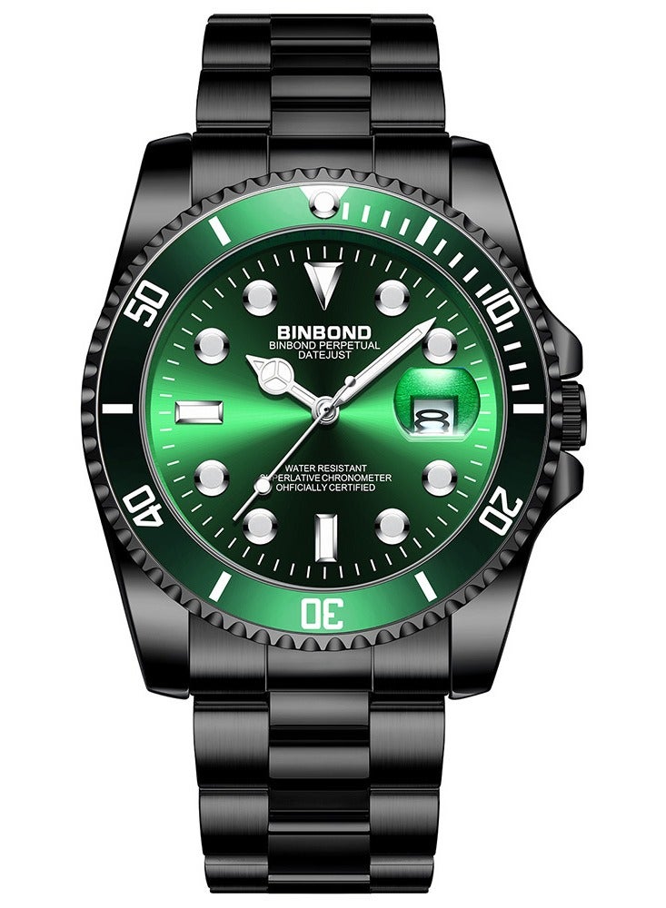Men's Fashionable Business High-End Luminous Waterproof Quartz Watch