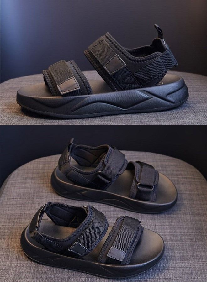Women's Summer Walking Sandals Air Cushion Support Platform Ankle Strap Shoes Comfortable Casual Wedge Sandals