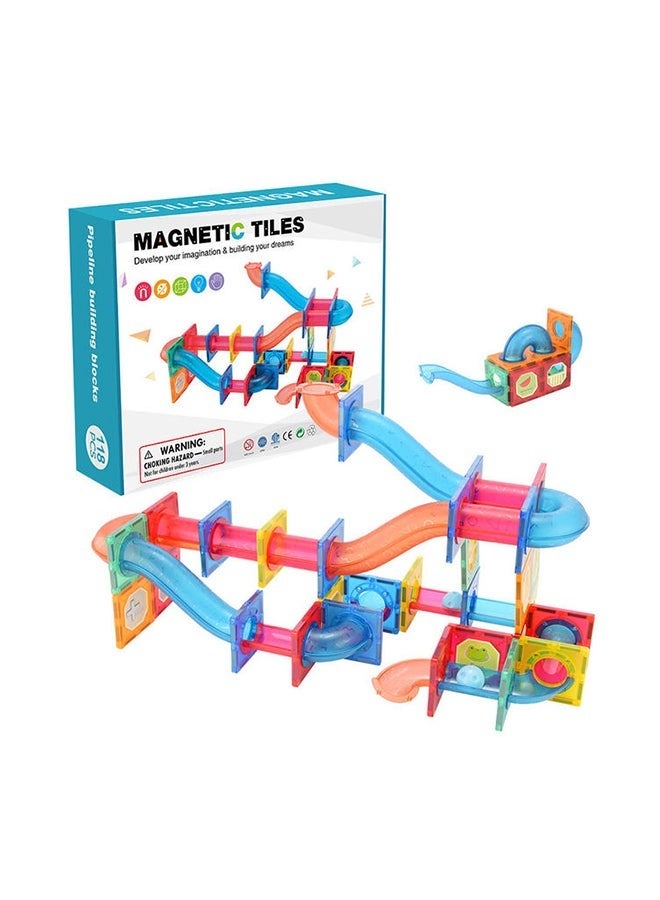 JZRtoys10 118-Piece Magnetic Building Blocks 3_years