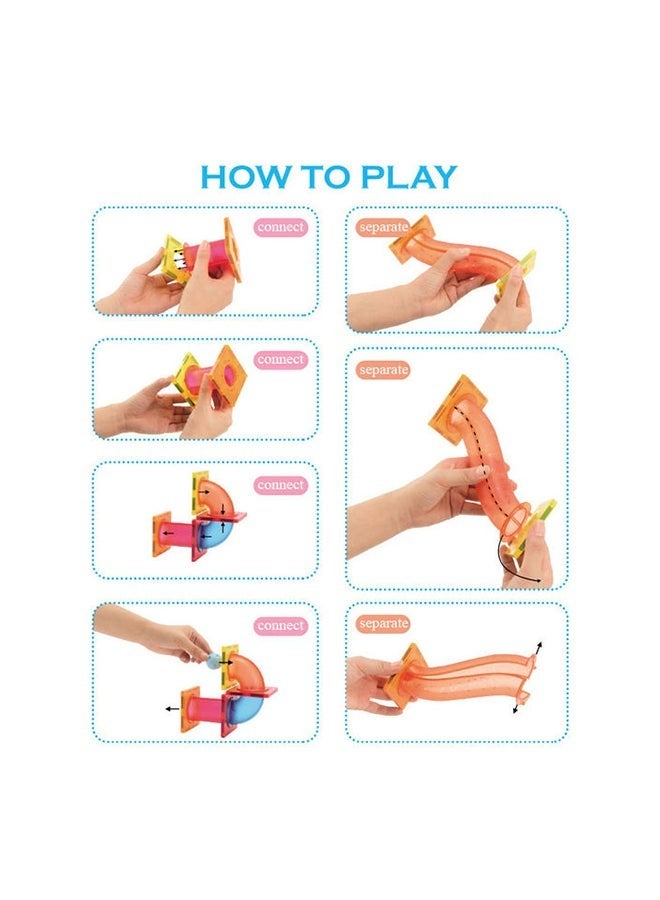 JZRtoys10 118-Piece Magnetic Building Blocks 3_years