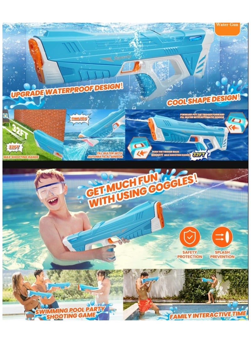 Rechargeable Water Gun for Kids High Pressure