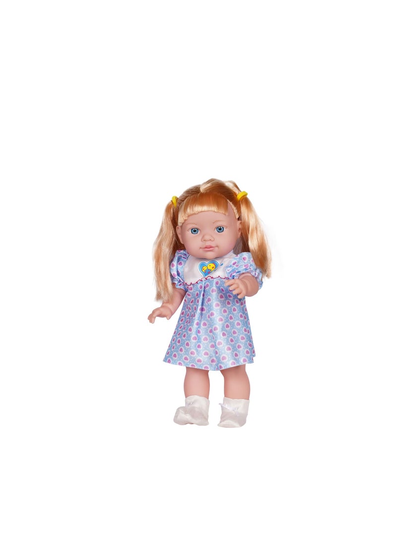 Classic Doll in Love Printed Dress