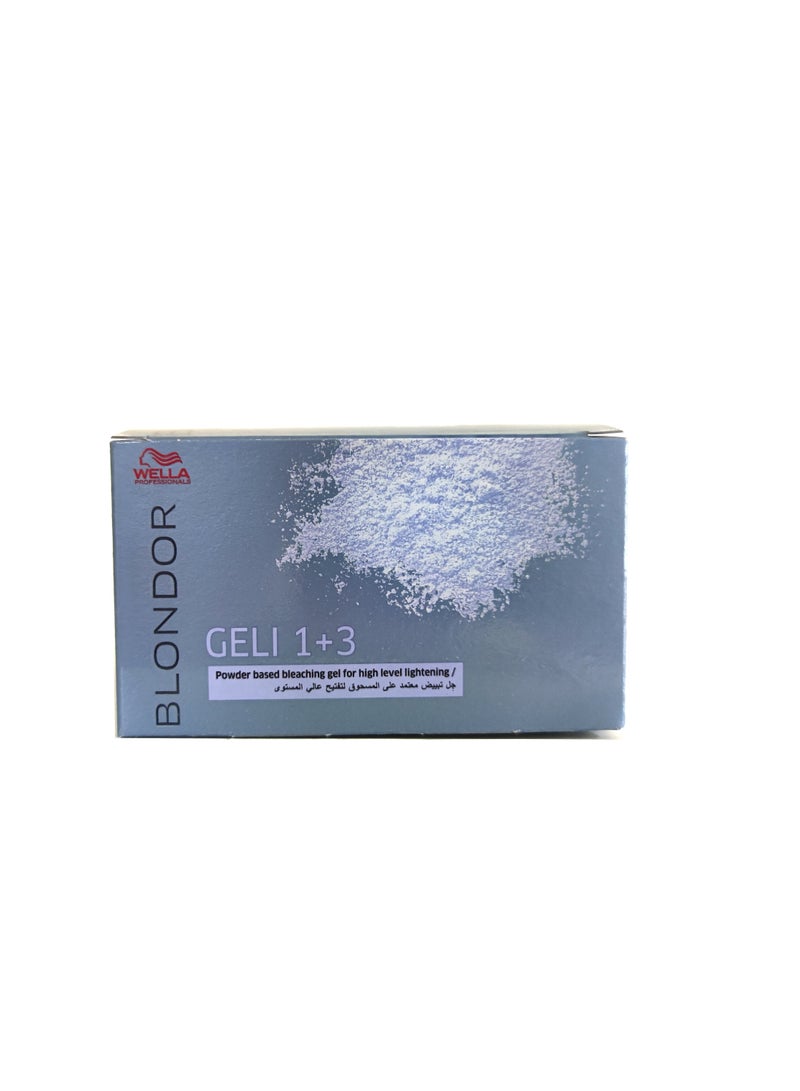 WELLA BLONDOR GELI 1+3 Powder based Bleaching gel for High Level Lightening 20X10g pack