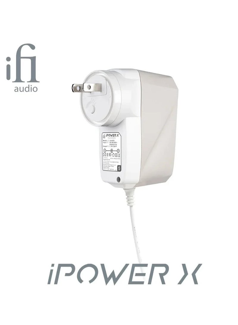 iFi iPower X DC Low Noise Power Adapter Hifi Decoded Headphone Amplifier Noise Elimination Filter Low Ripple Safety Protection