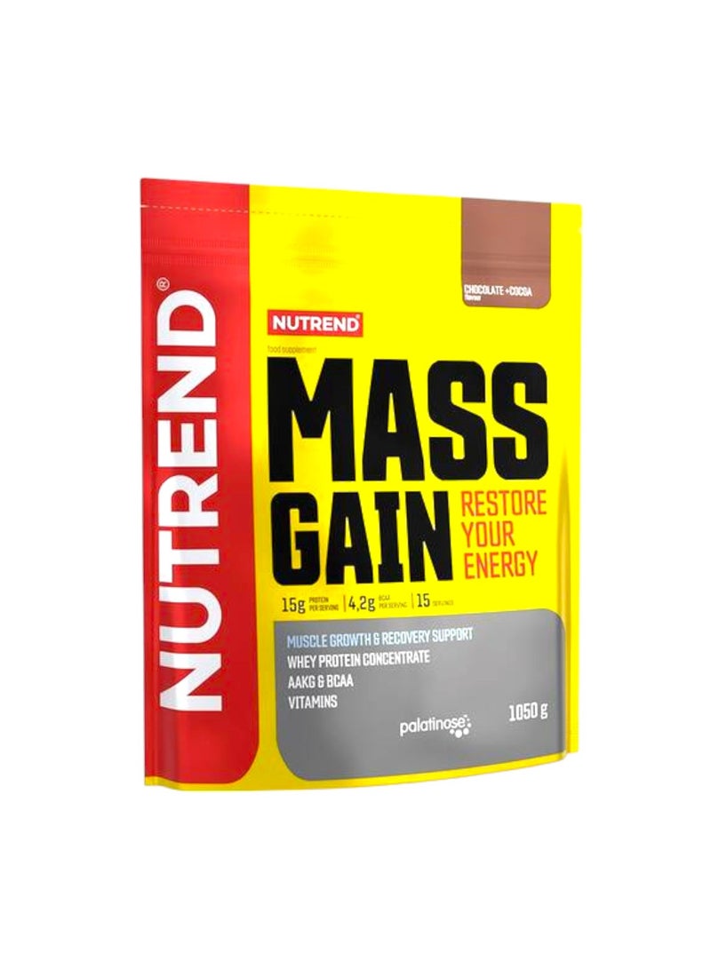Mass Gain, Chocolate- Coco Flavour, 15 Servings, 1050g