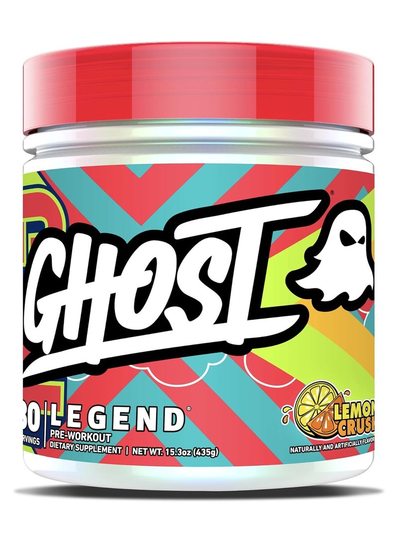 Ghost Legend Pre-Workout Lemon Crush Flavor 435 gram