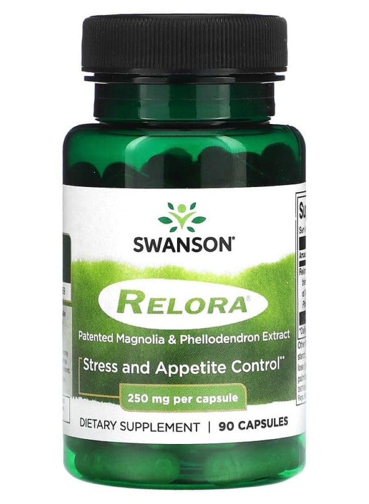 Relora - Patented Magnolia & Phellodendron Extract 250 mg 90 Caps