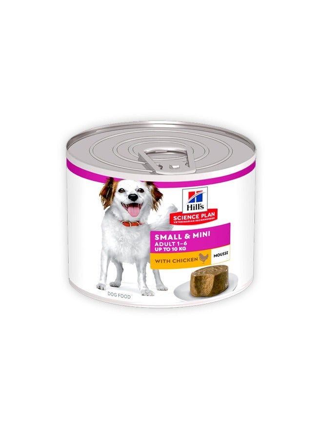 Small And Mini Adult Dog Mousse - 200G (Pack Of 12)