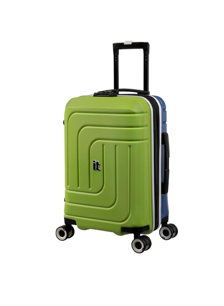 it luggage Convolved, Unisex ABS Material Hard Case Luggage, 8x360 degree Spinner Wheels Trolley, Expander Trolley Bag, TSA Type lock, 16-2880-08 - Cabin suitcase, Color Blue Lime