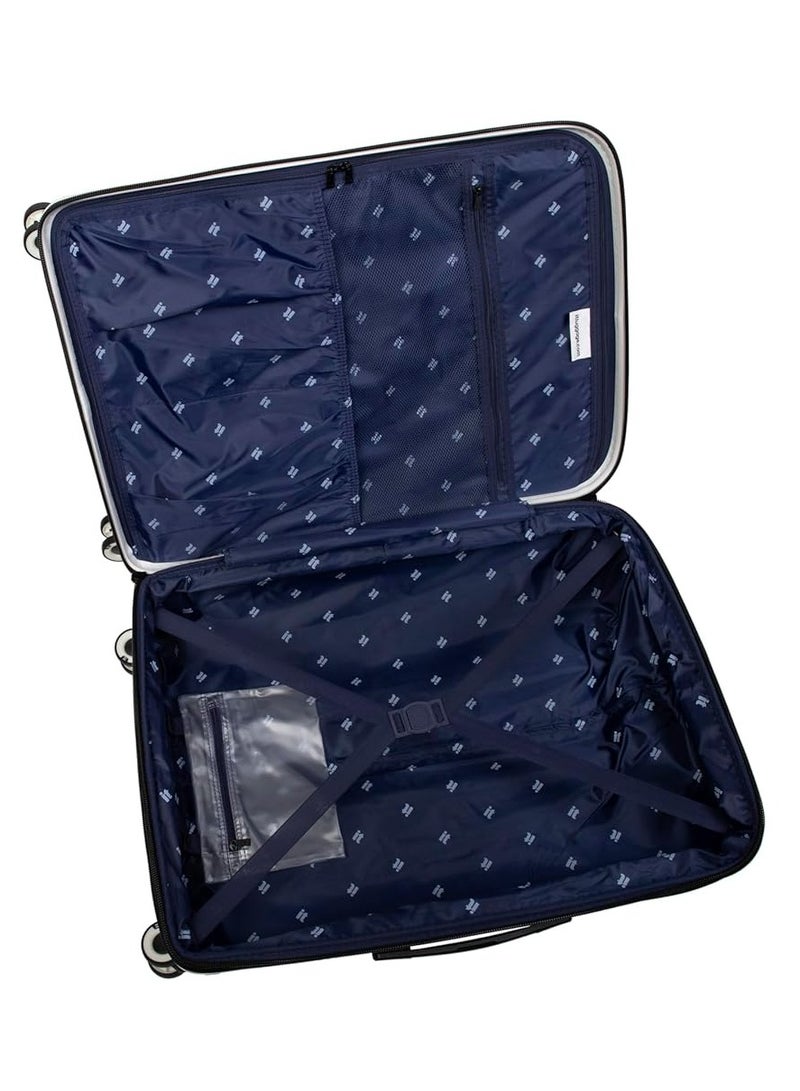 it luggage Convolved, Unisex ABS Material Hard Case Luggage, 8x360 degree Spinner Wheels Trolley, Expander Trolley Bag, TSA Type lock, 16-2880-08 - Medium suitcase, Color Blue Sky