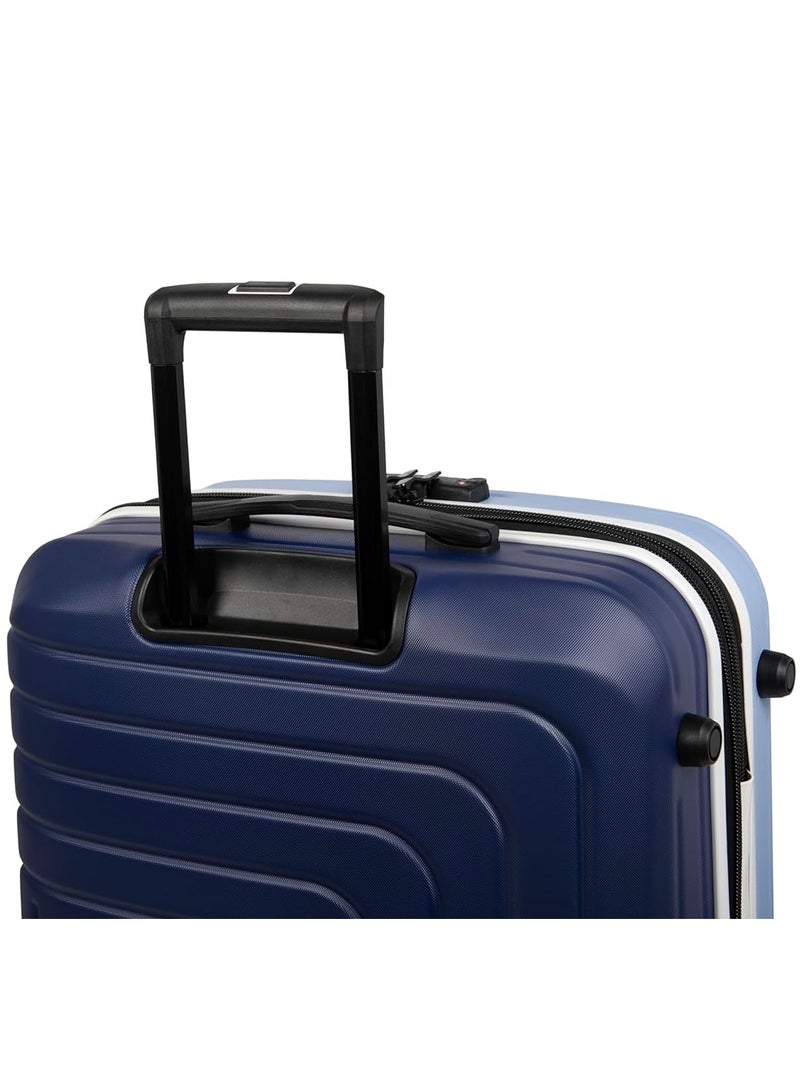 it luggage Convolved, Unisex ABS Material Hard Case Luggage, 8x360 degree Spinner Wheels Trolley, Expander Trolley Bag, TSA Type lock, 16-2880-08 - Medium suitcase, Color Blue Sky