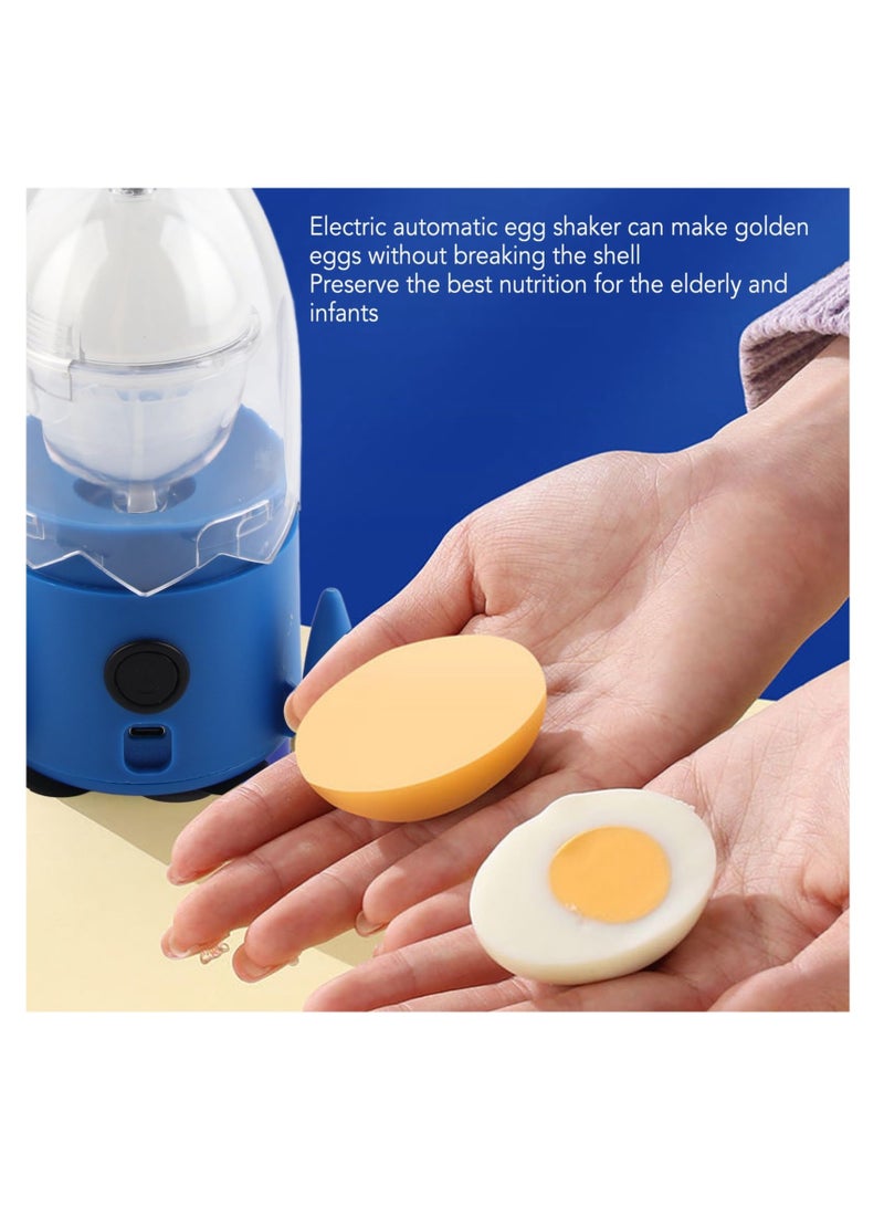 Electric Egg Spinner, Portable Egg Spinner Scrambler in Shell for Boiled Golden Eggs, Egg Homogenizer, for Home Kitchen Cooking Baking Mixing Egg