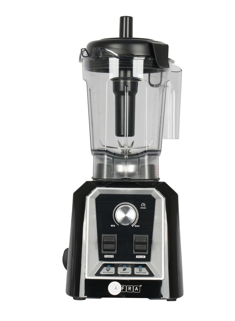 High-Speed Blender | 1600W | 2000ML Unbreakable Jar | 6 PCS SUS Blades | 100% Pure Copper Motor | Time Setting | ETL, CB, GS, CE Certified | 1-Year Warranty 2 L 1600 W AF-162PBBK black