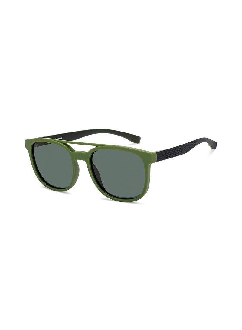 Unisex Polarized Round Sunglasses - VC S15770 - Lens Size: 54 Mm