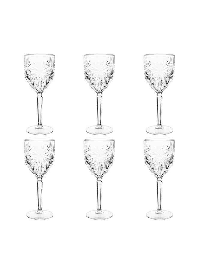 Oasis White Wine Glass, Clear - Set of 6
