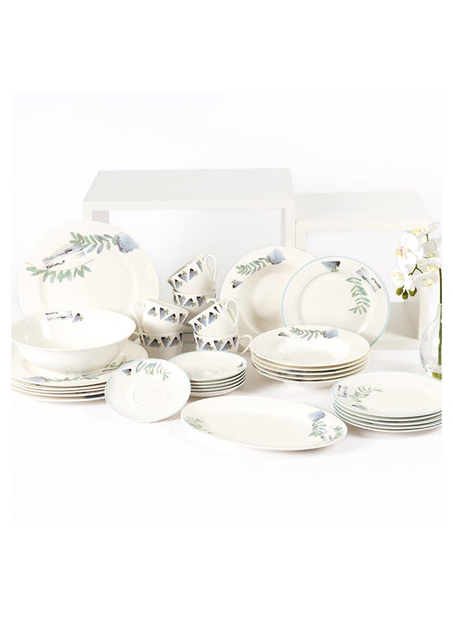 Whily 32 - Piece Dinner Set, Multicolour