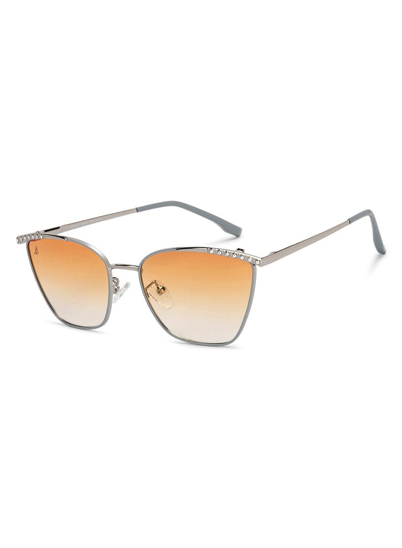Women's Women's Polarized Cat Eye Sunglasses - VC S16465 - Lens Size: 55 Mm