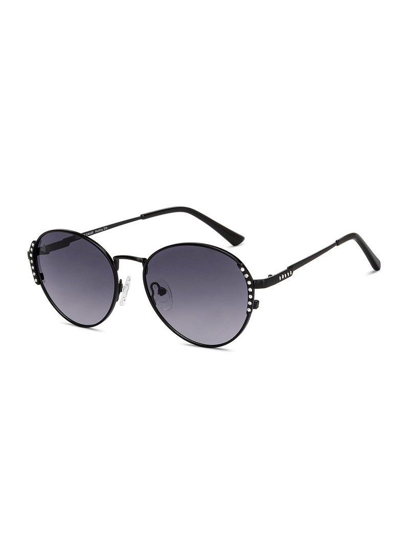 Women's Women's Polarized Round Sunglasses - VC S16462 - Lens Size: 53 Mm
