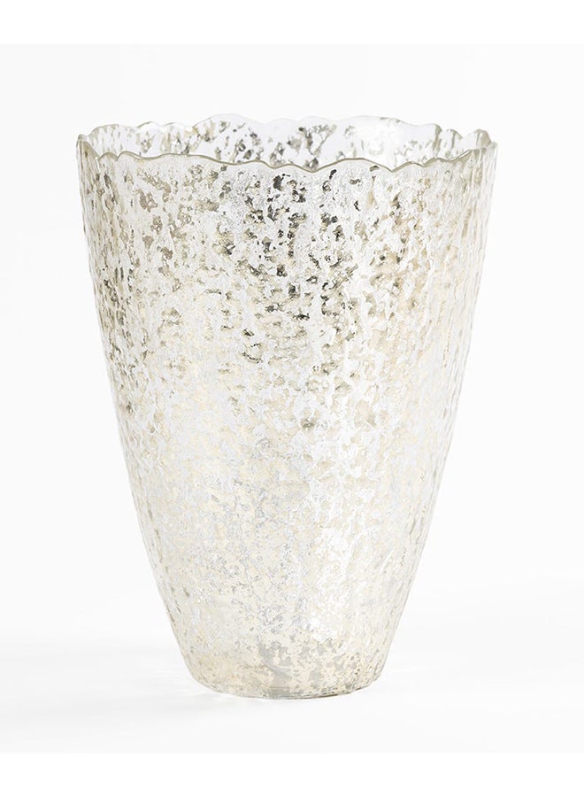 Kanak Vase, Silver - 18x24 cm