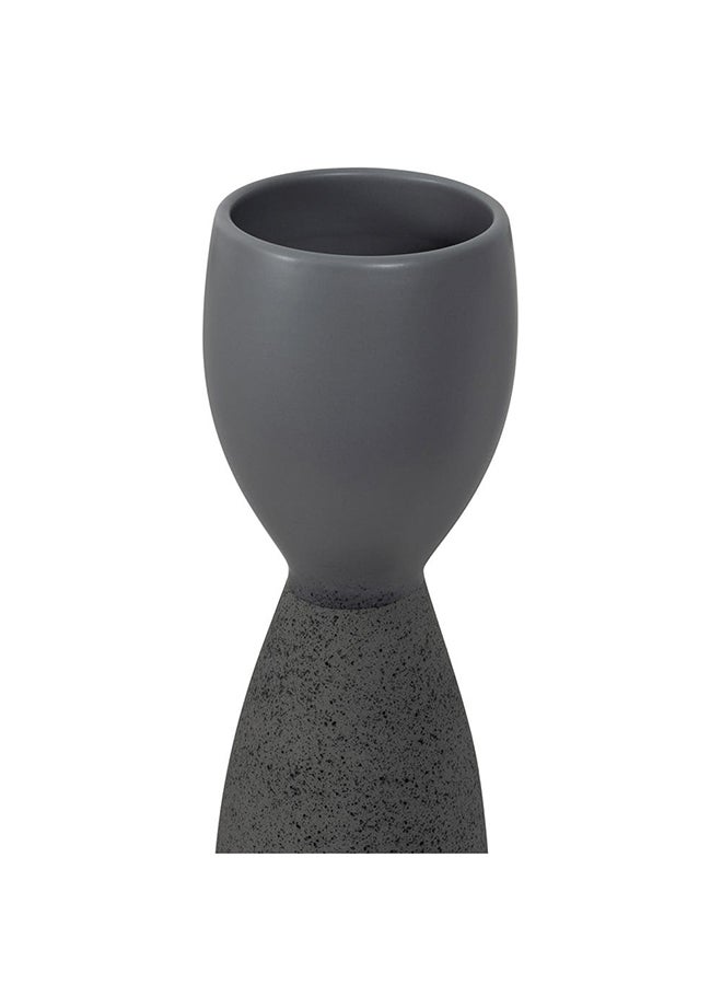 Montana Vase, Grey - 12x49 cm