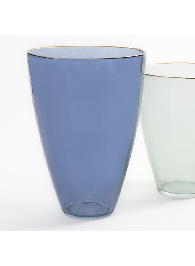 Matched Vase, Blue - 21x30cm